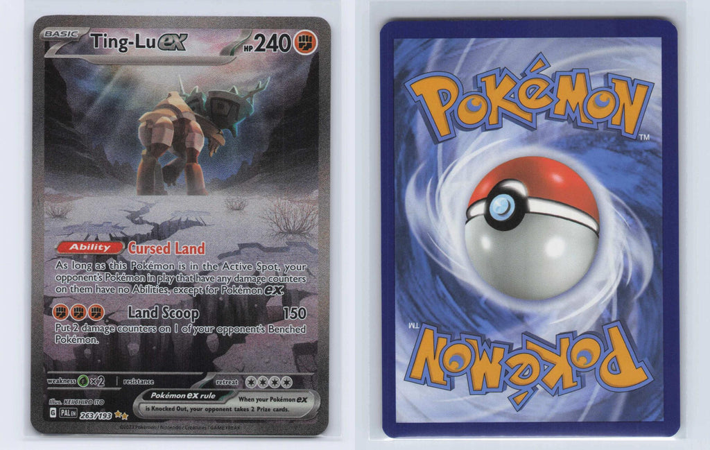 (#263/193) Ting-Lu ex - Holo [Paldea Evolved]