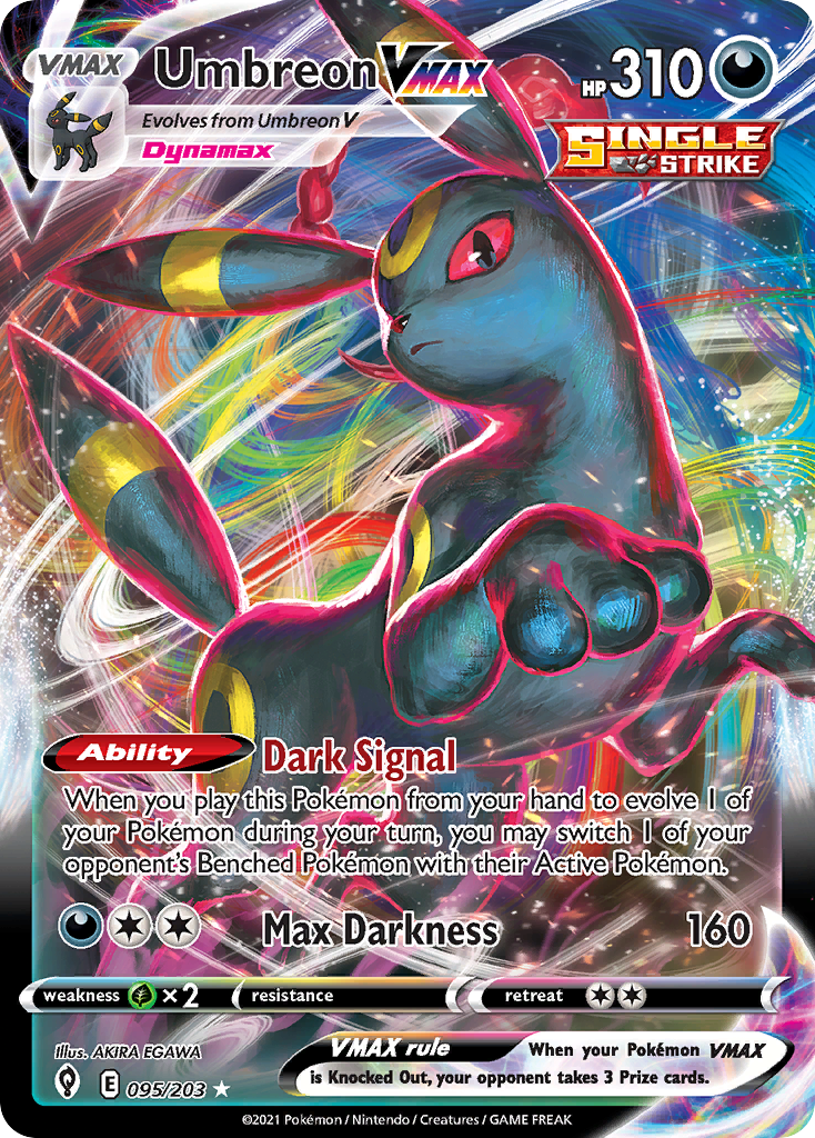 (#095/203) Umbreon VMAX - Holo [Evolving Skies]