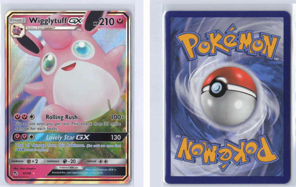 (#42/68) Wigglytuff GX - Holo [Hidden Fates]