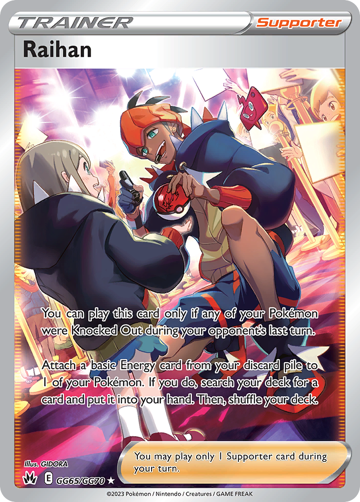 (#GG65/GG70) Raihan - Holo [Crown Zenith Galarian Gallery]