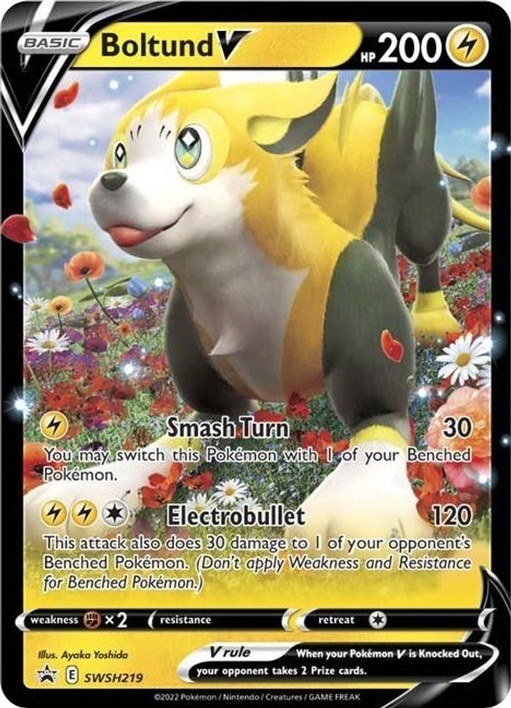 (#SWSH219) Boltund V - Holo [Sword & Shield Promo]
