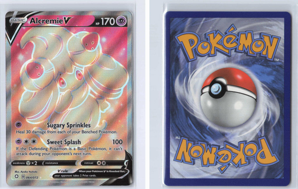 (#064/072) Alcremie V - Holo [Shining Fates]