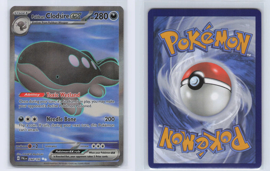(#244/193) Paldean Clodsire ex - Holo [Paldea Evolved]