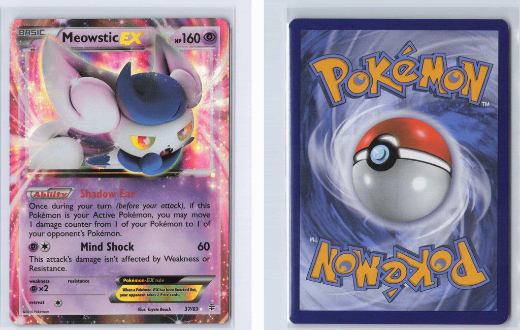 (#37/83) Meowstic EX - Holo [Generations]