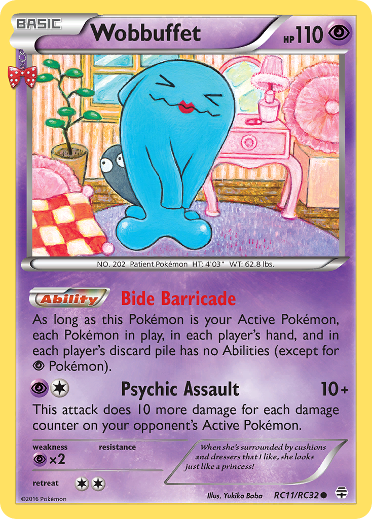 (#RC11/RC32) Wobbuffet - Normal [Generations]