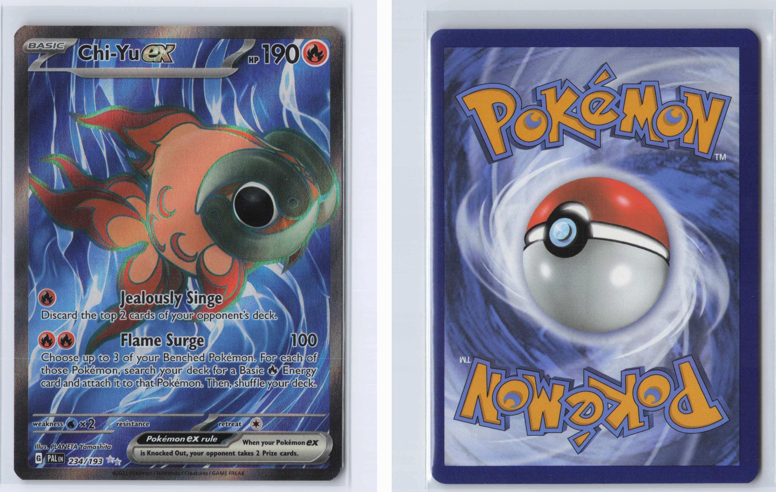 (#234/193) Chi-Yu ex - Holo [Paldea Evolved]