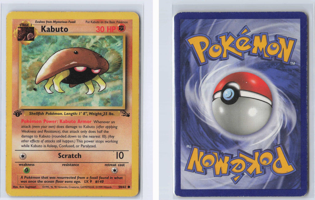 (#50/62) Kabuto - 1st Edition [Fossil]