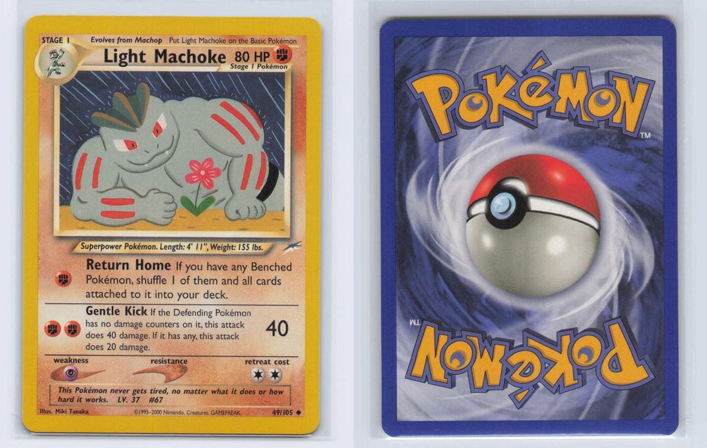 (#49/105) Light Machoke - Unlimited [Neo Destiny]