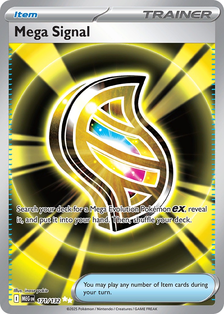 (#171/132) Mega Signal - Holo [Mega Evolution]