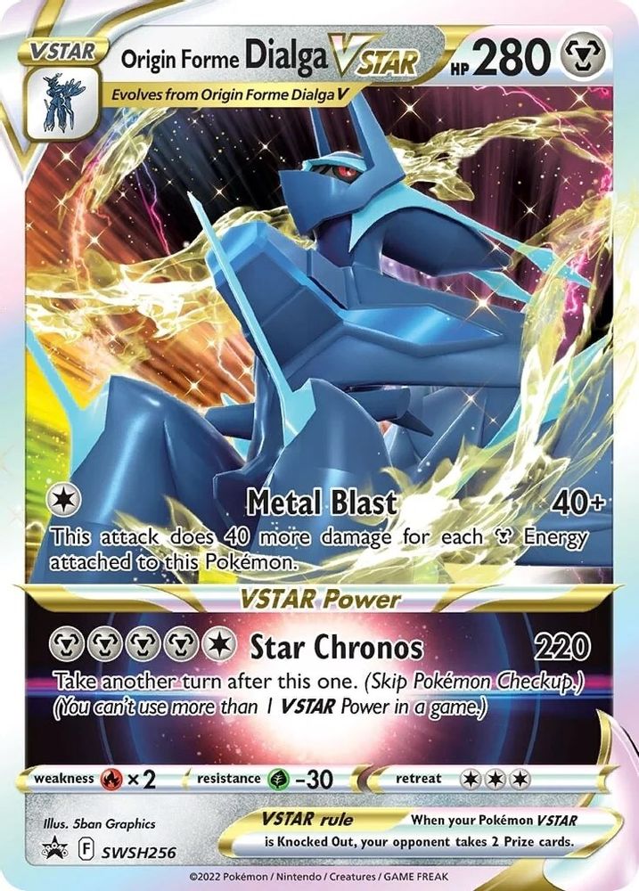 (#SWSH256) Origin Forme Dialga VSTAR - Holo [Sword & Shield Promo]