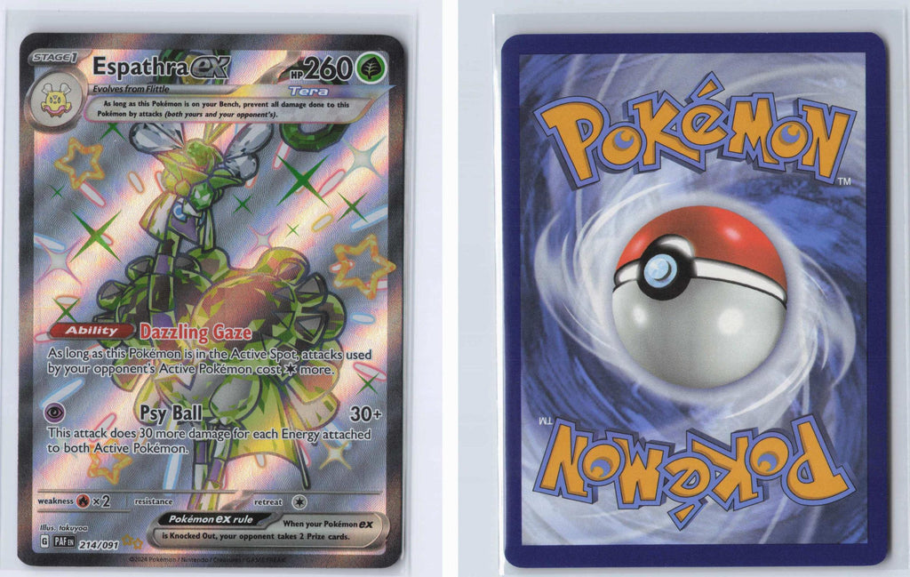 (#214/091) Espathra ex - Holo [Paldean Fates]