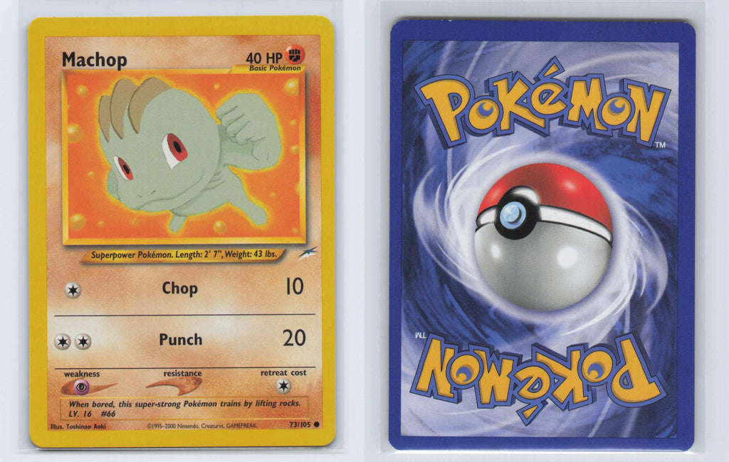 (#73/105) Machop - Unlimited [Neo Destiny]