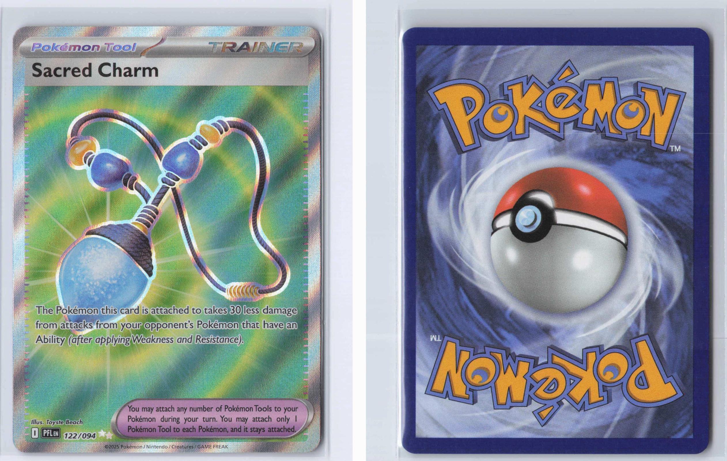 (#122/094) Sacred Charm - Holo [Phantasmal Flames]