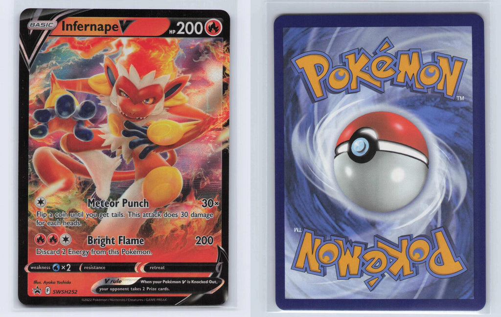 (#SWSH252) Infernape V - Holo [Sword & Shield Promo]