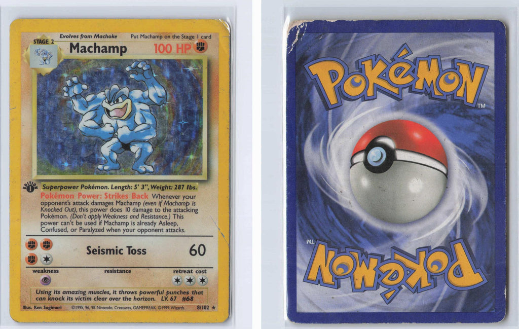 (#8/102) Machamp - 1st Edition Holo [Deck Exclusives]