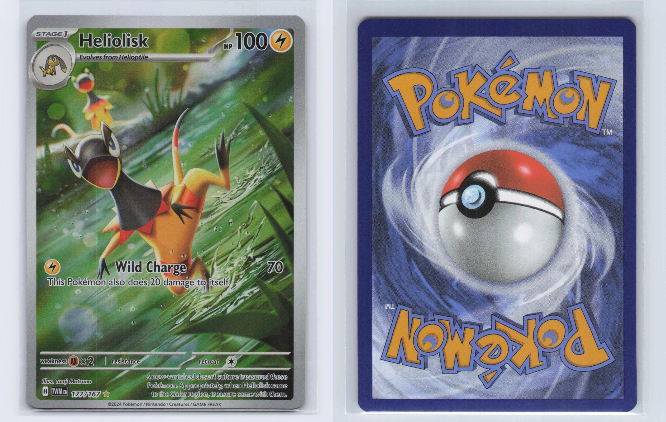 (#177/167) Heliolisk - Holo [Twilight Masquerade]