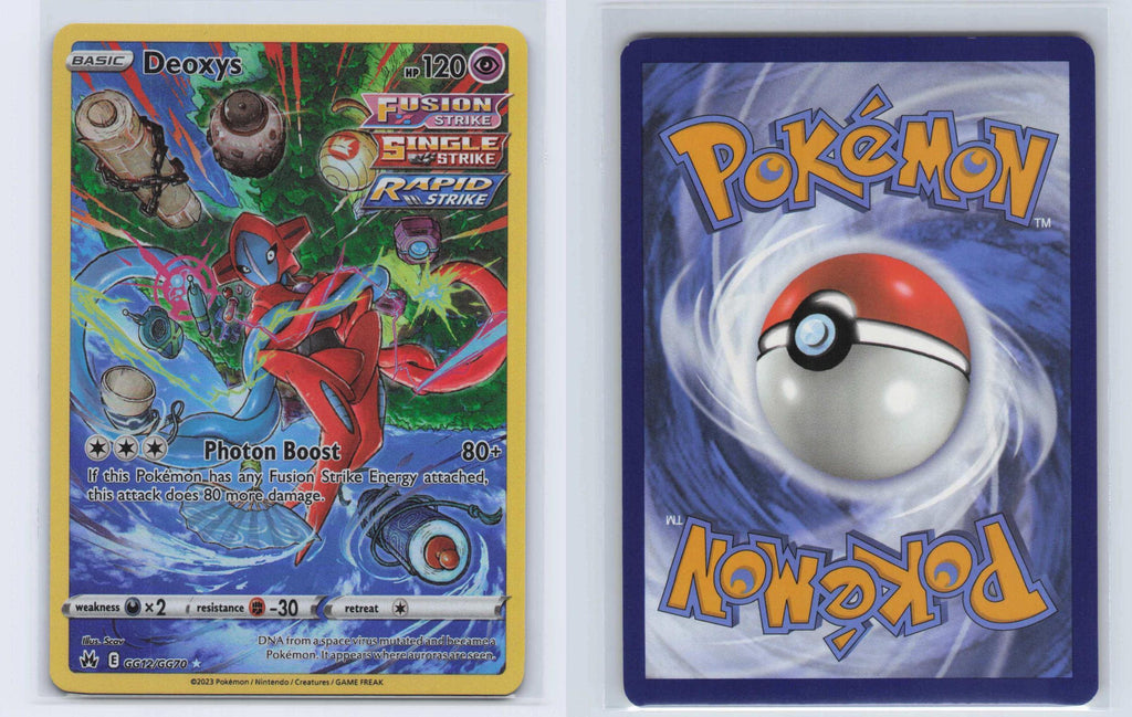 (#GG12/GG70) Deoxys - Holo [Crown Zenith Galarian Gallery]