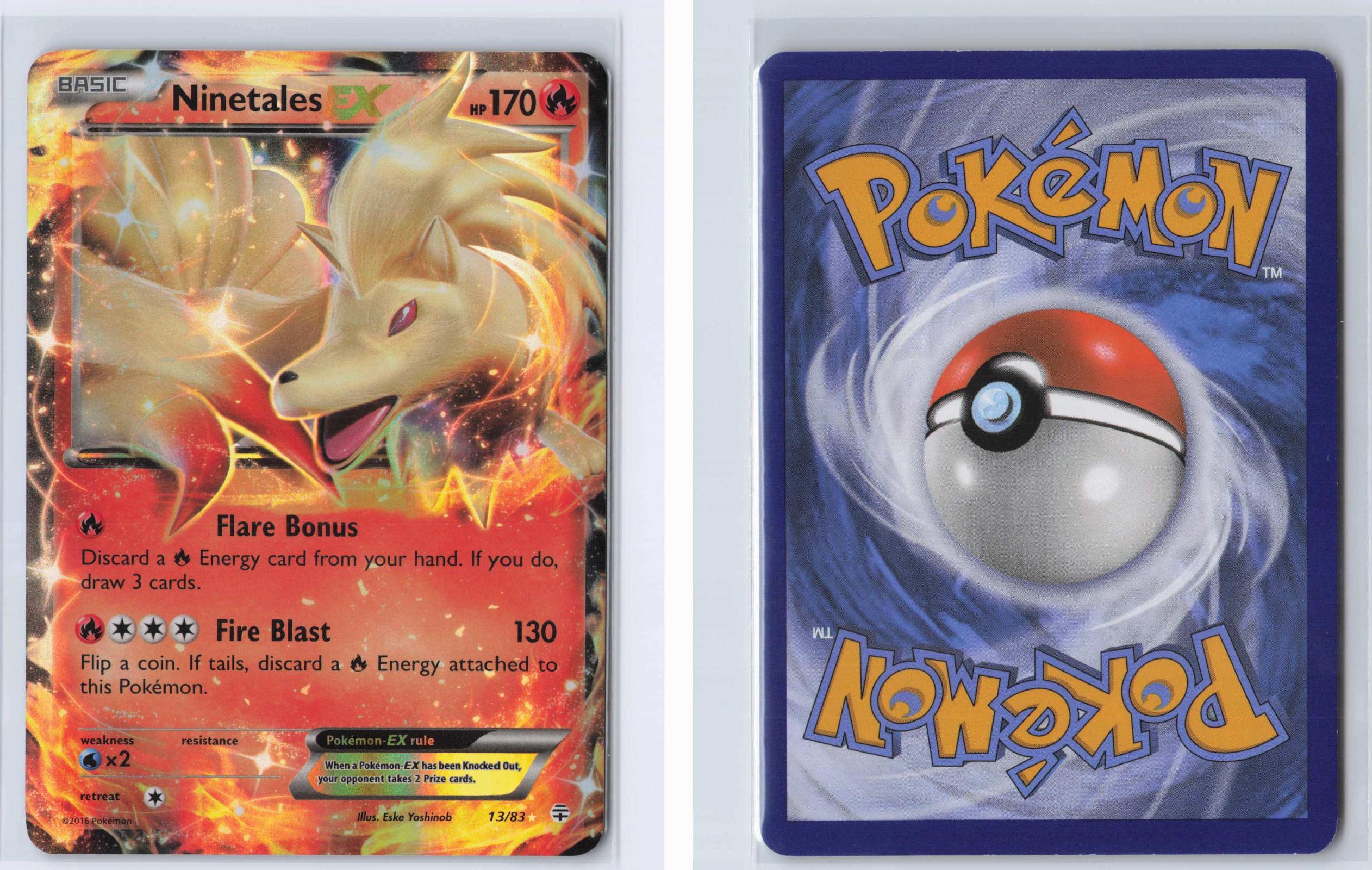 (#13/83) Ninetales EX - Holo [Generations]