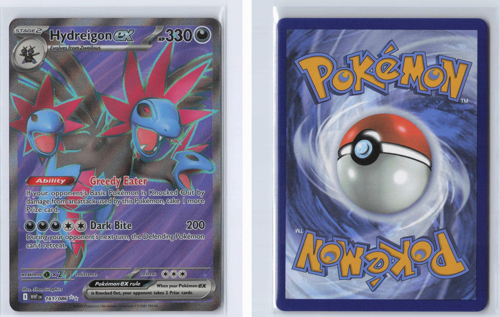(#161/086) Hydreigon ex - Holo [White Flare]