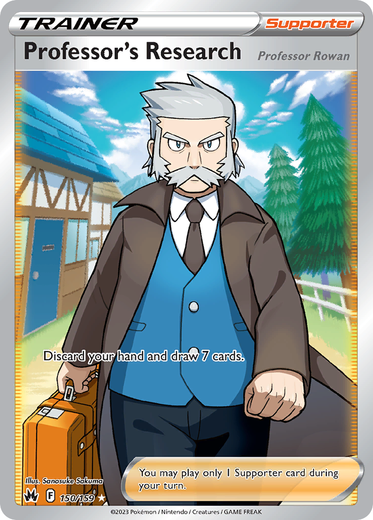 (#150/159) Professor's Research - Holo [Crown Zenith]