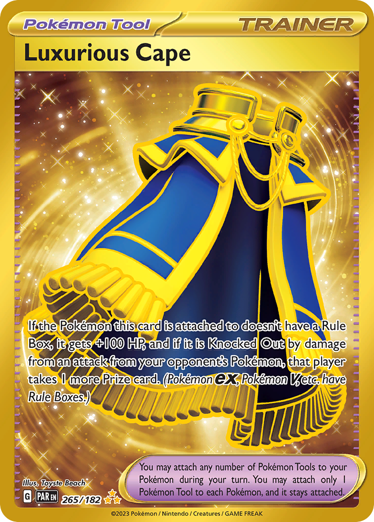 (#265/182) Luxurious Cape - Holo [Paradox Rift]