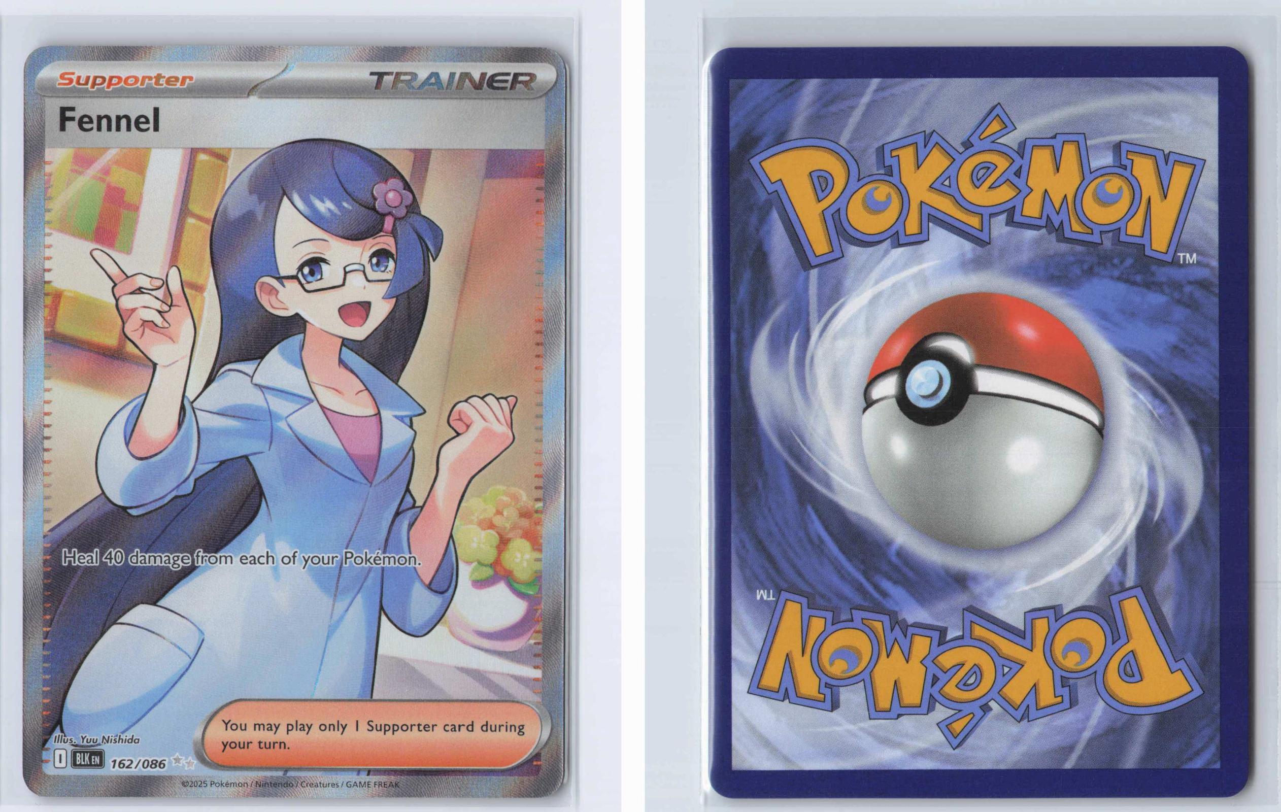 (#162/086) Fennel - Holo [Black Bolt]