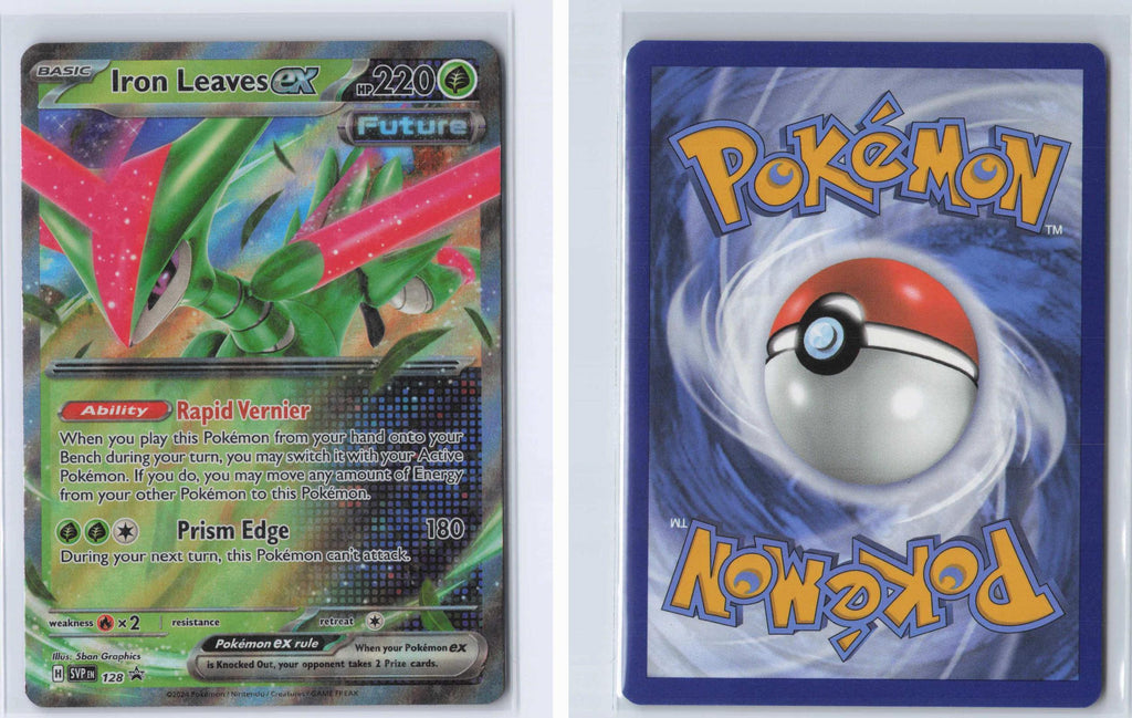 (#128) Iron Leaves ex - Holo [Scarlet & Violet Promo]