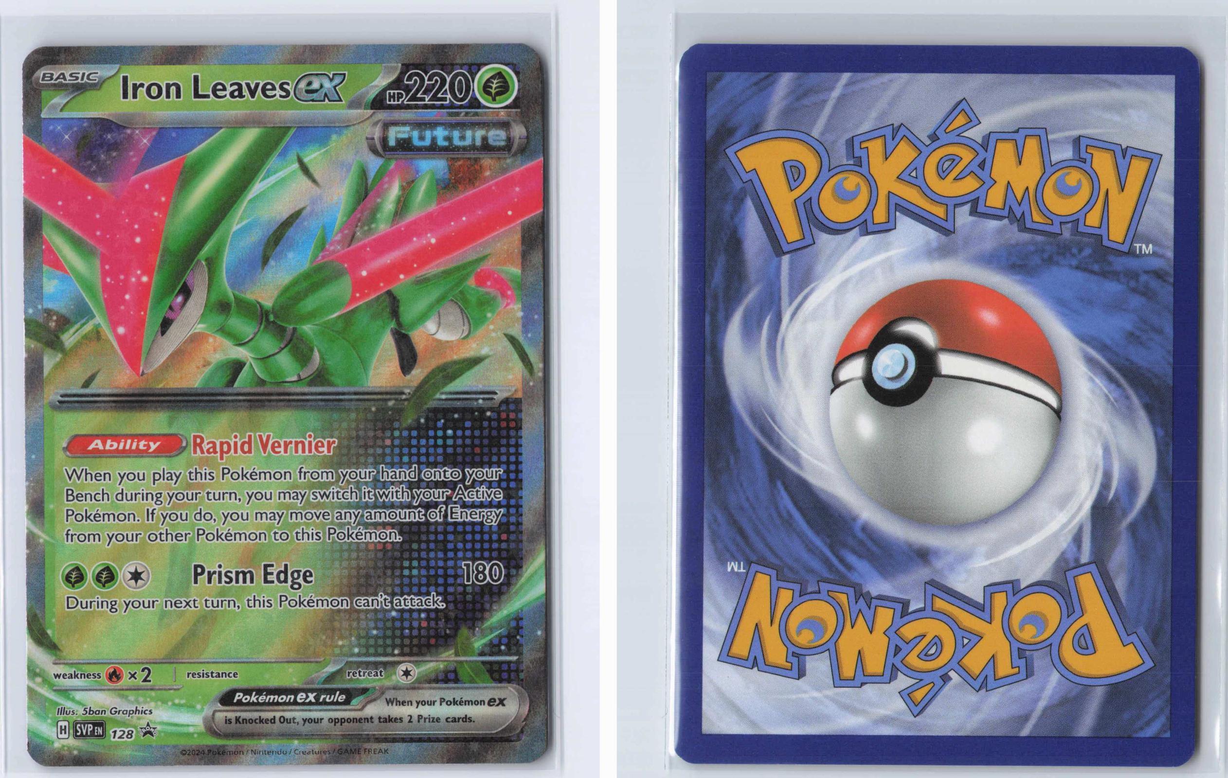 (#128) Iron Leaves ex - Holo [Scarlet & Violet Promo]