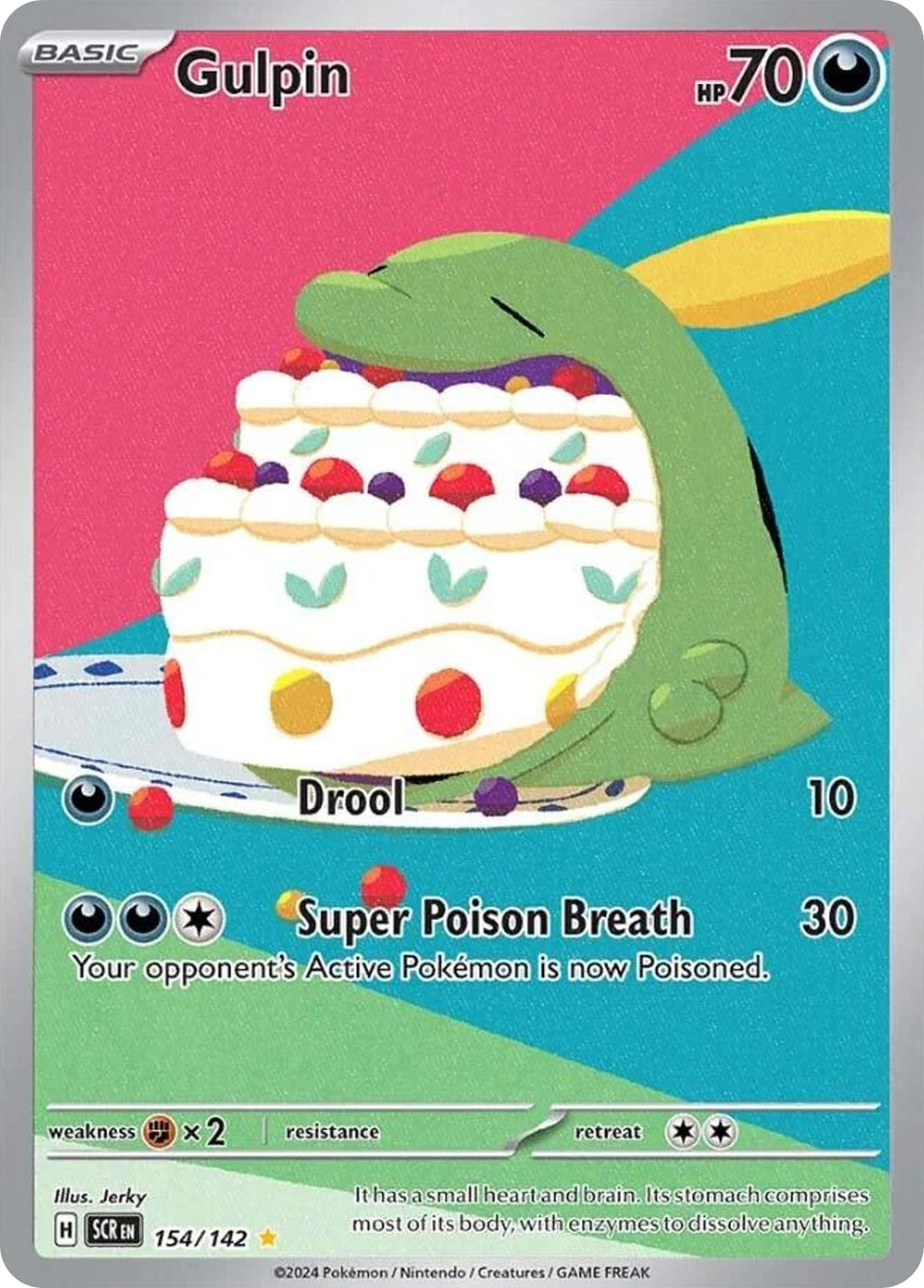 (#154/142) Gulpin - Holo [Stellar Crown]