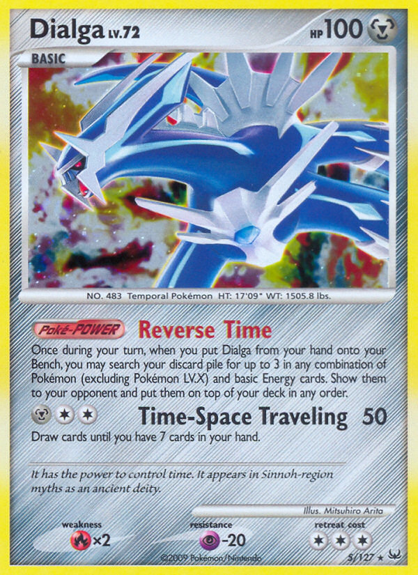 (#5/127) Dialga - Holo [Platinum]