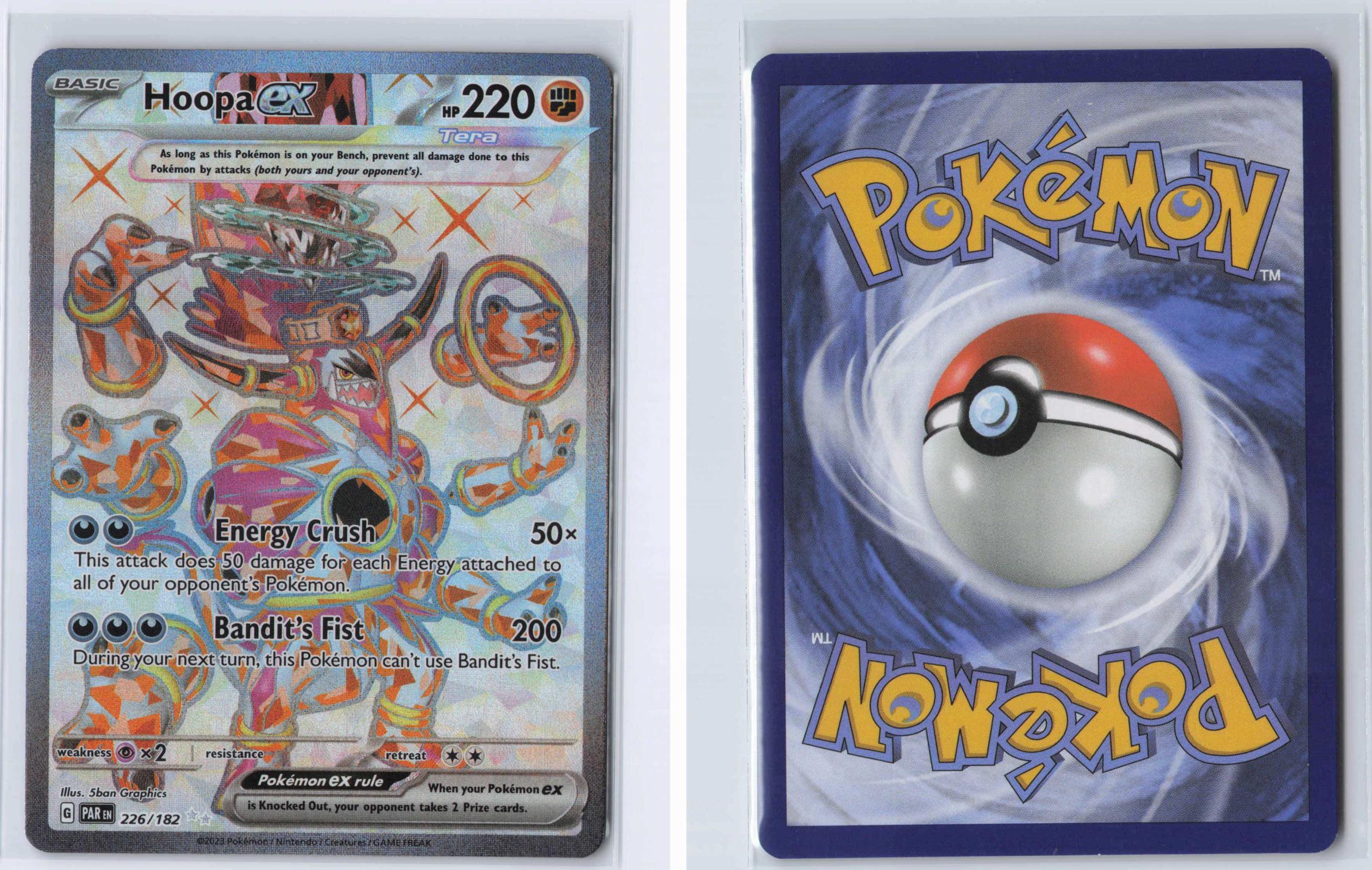 (#226/182) Hoopa ex - Holo [Paradox Rift]