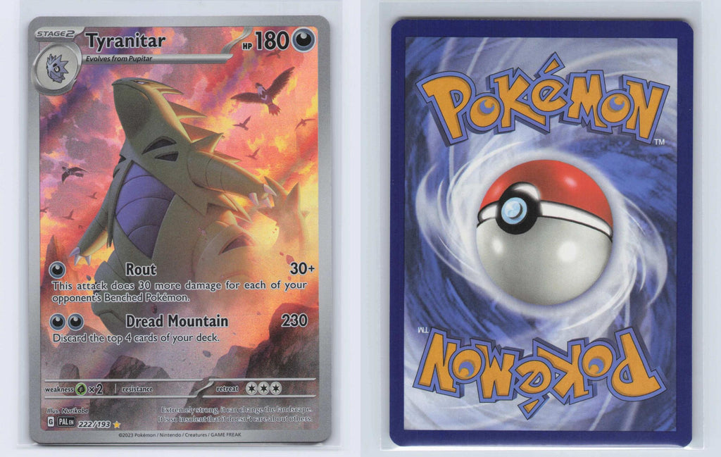 (#222/193) Tyranitar - Holo [Paldea Evolved]