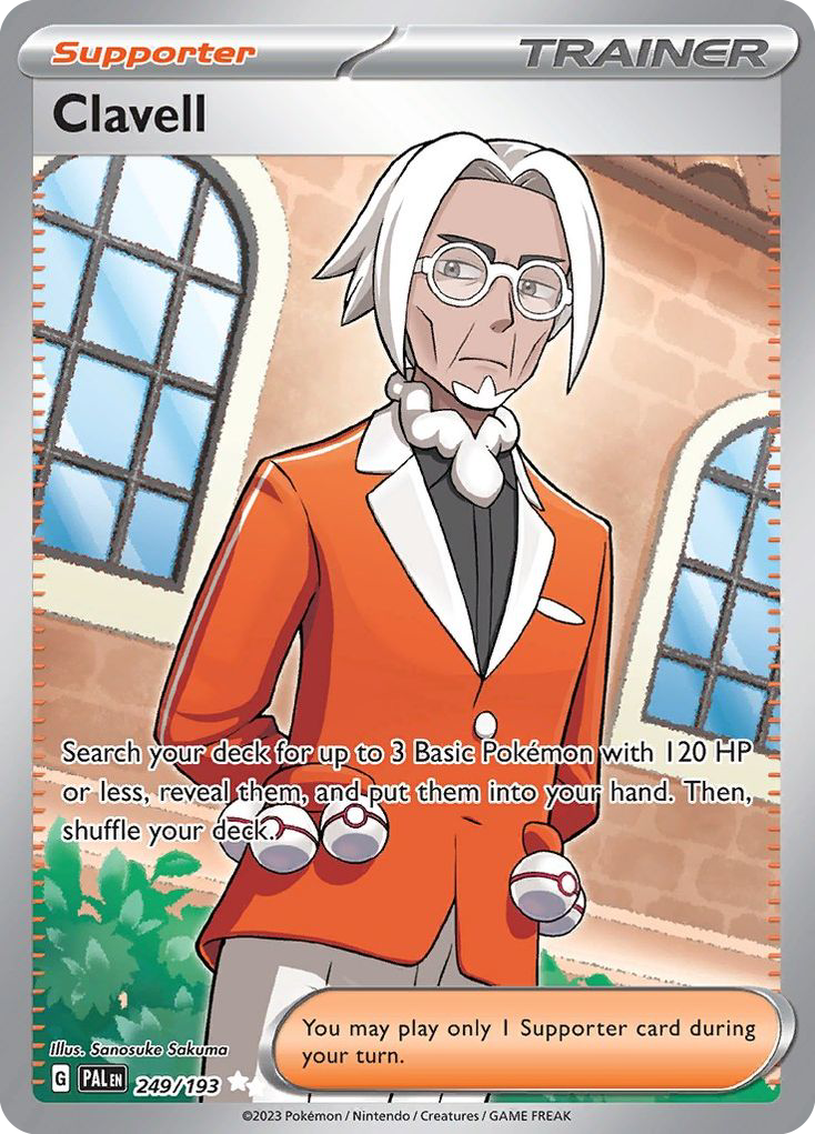 (#249/193) Clavell - Holo [Paldea Evolved]