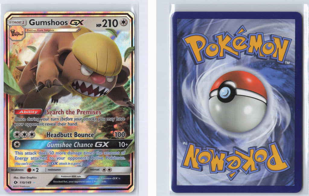 (#110/149) Gumshoos GX - Holo [SM Base Set]