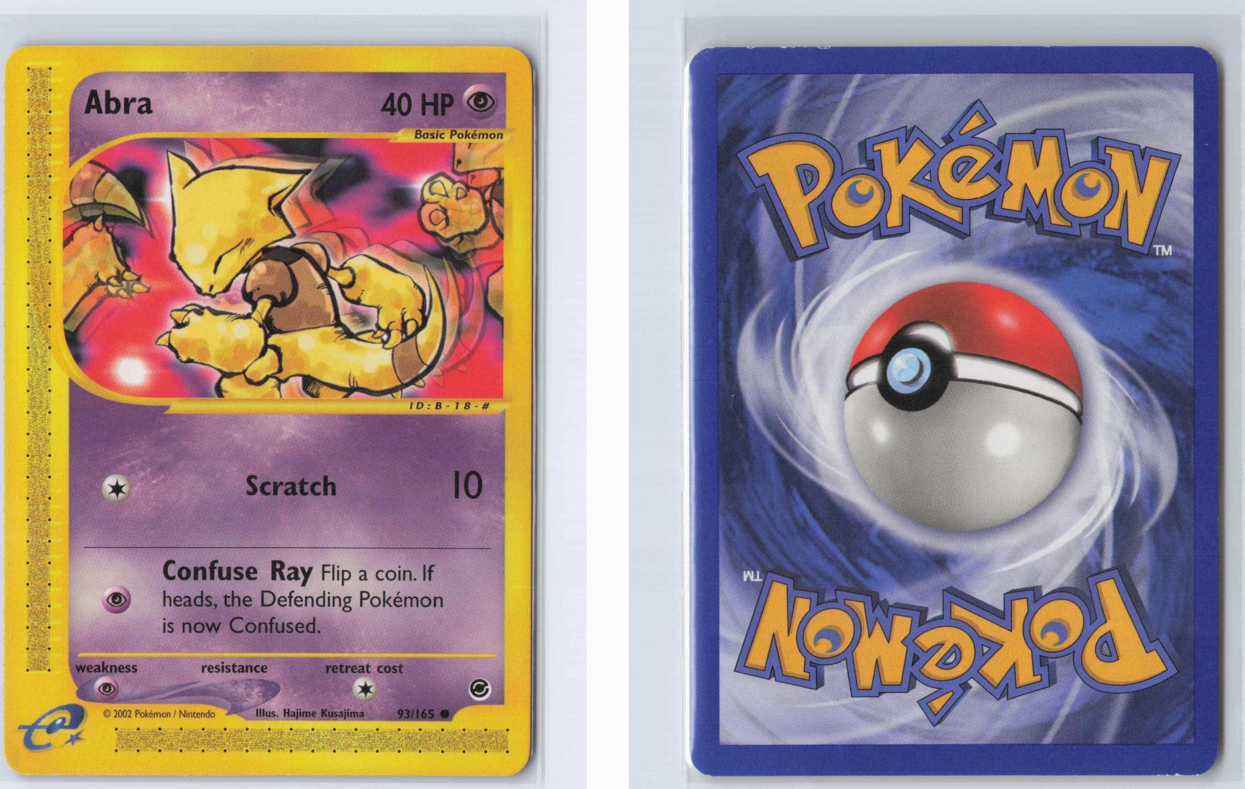 (#93/165) Abra - Normal [Expedition Base Set]