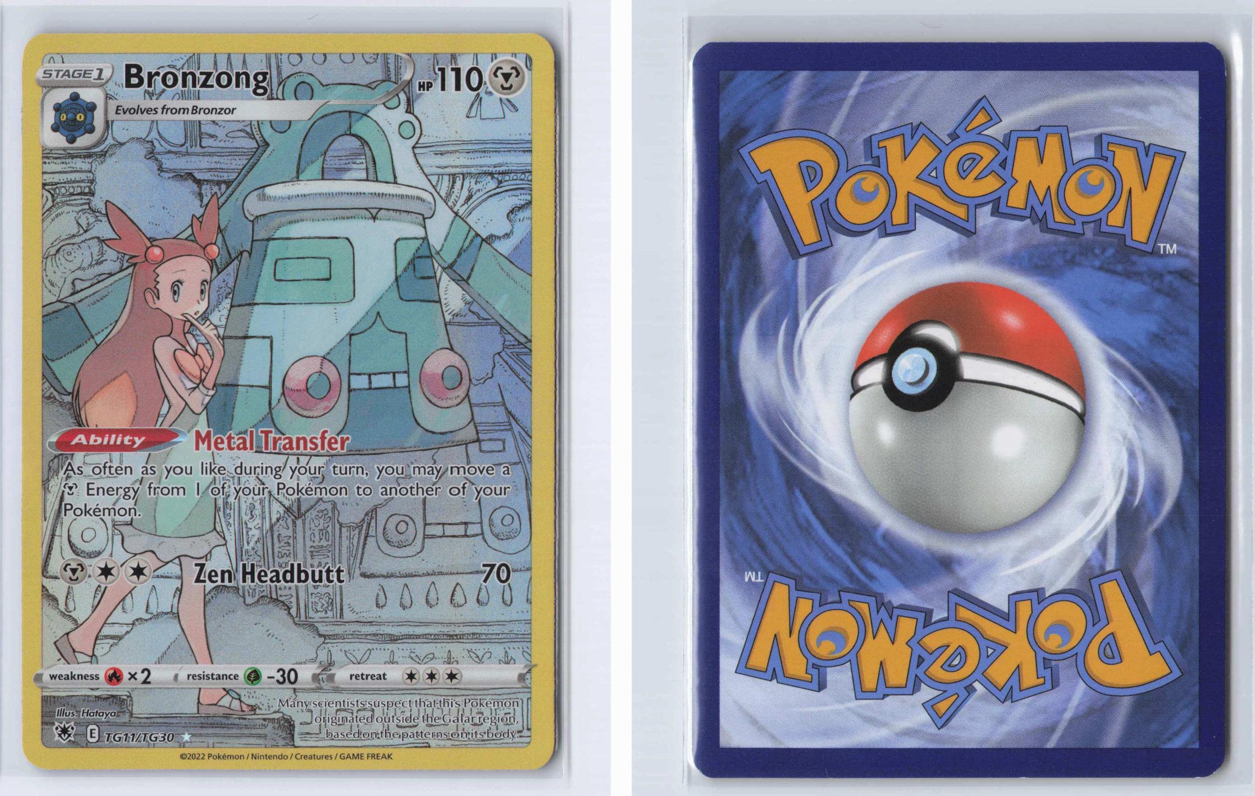 (#TG11/TG30) Bronzong - Holo [Astral Radiance Trainer Gallery]