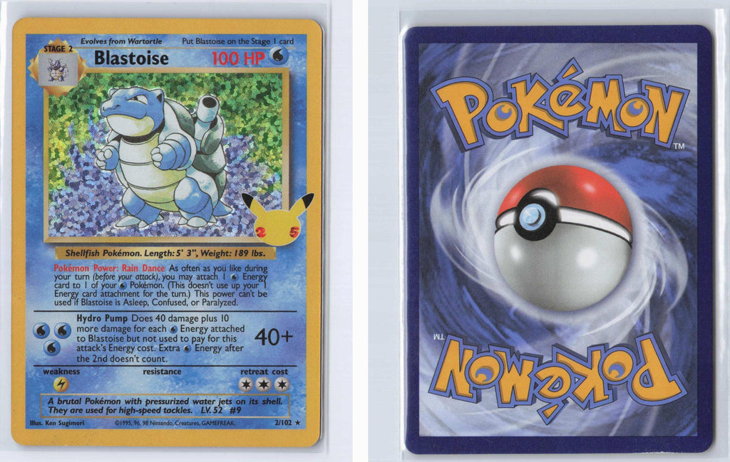 (#2/102) Blastoise - Holo [Celebrations: Classic Collection]
