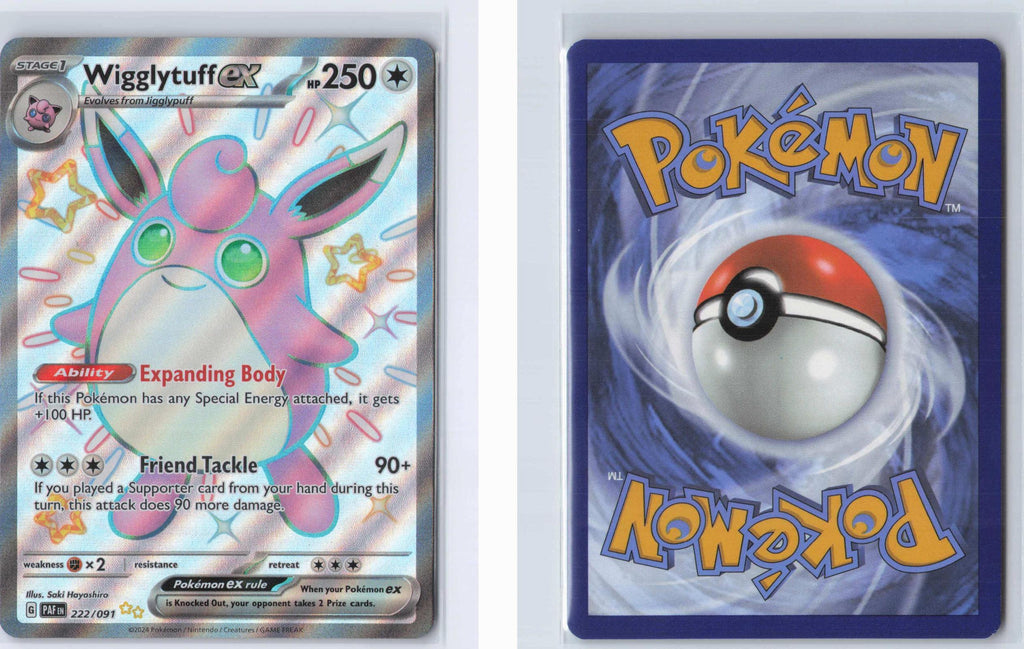 (#222/091) Wigglytuff ex - Holo [Paldean Fates]