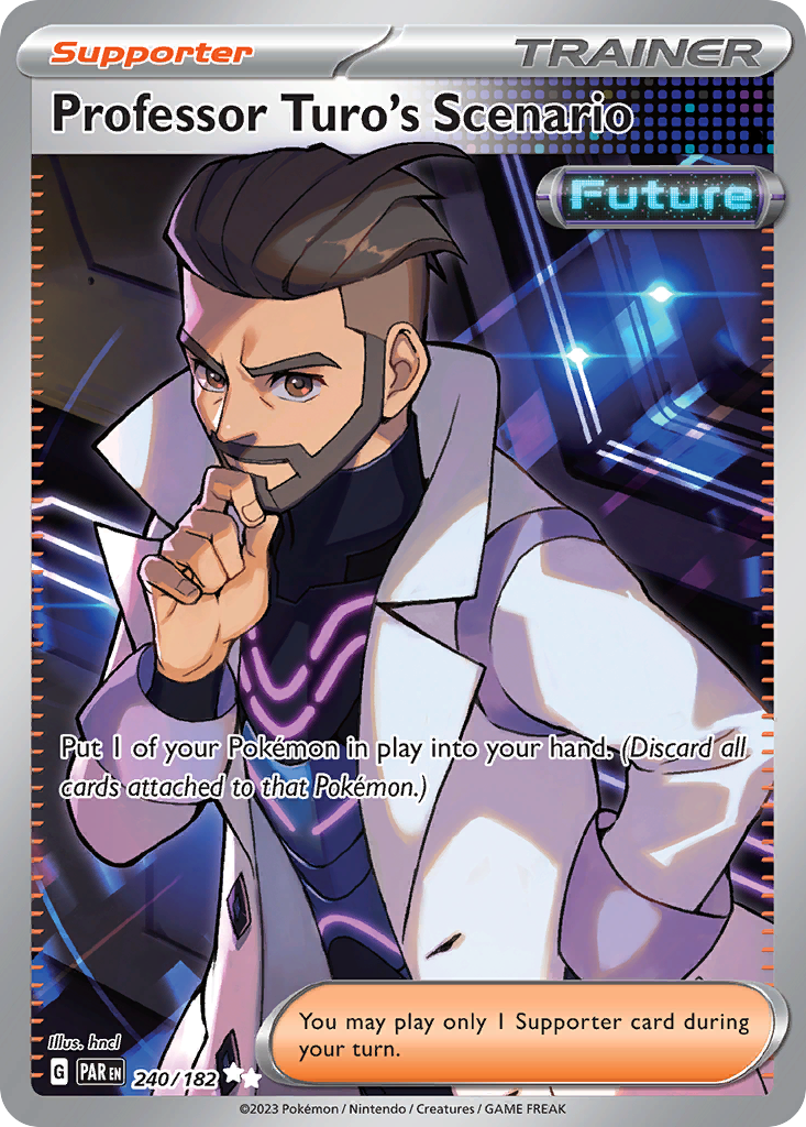 (#240/182) Professor Turo's Scenario - Holo [Paradox Rift]