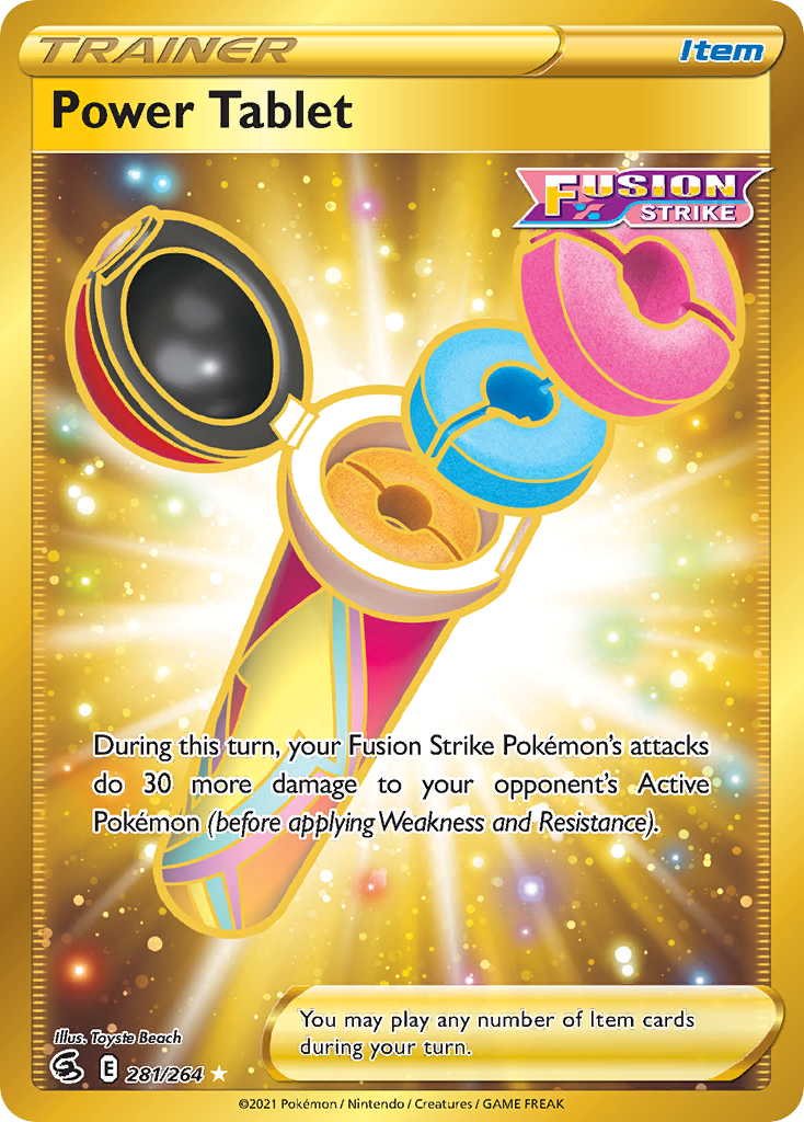 (#281/264) Power Tablet - Holo [Fusion Strike]