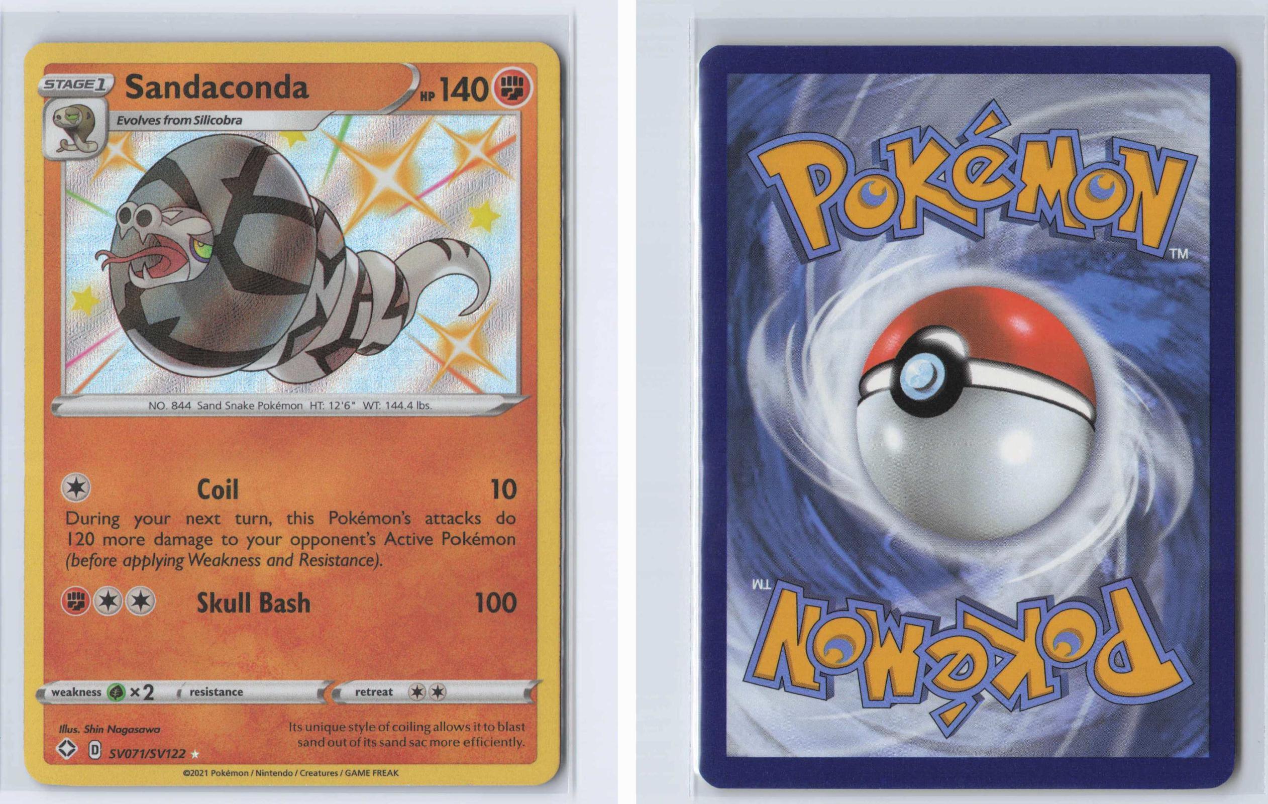 (#SV071/SV122) Sandaconda - Holo [Shining Fates Shiny Vault]