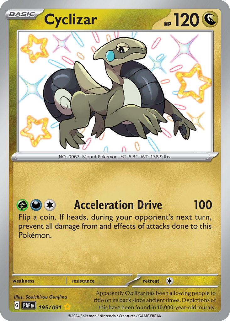 (#195/091) Cyclizar - Holo [Paldean Fates]