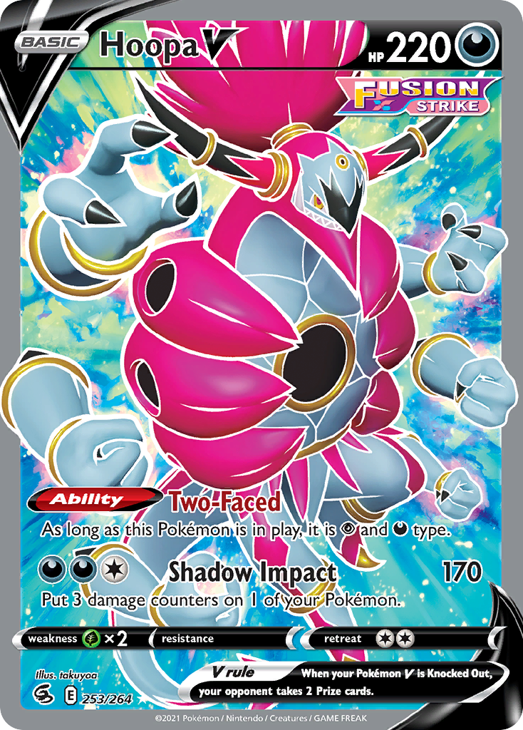 (#253/264) Hoopa V - Holo [Fusion Strike]