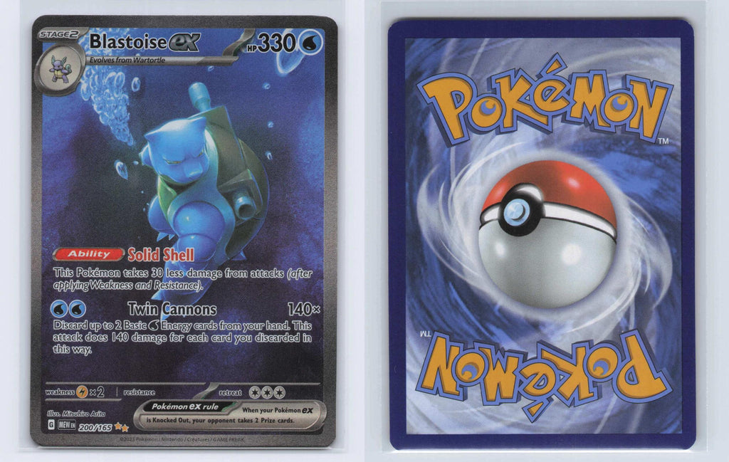 (#200/165) Blastoise ex - Holo [151]