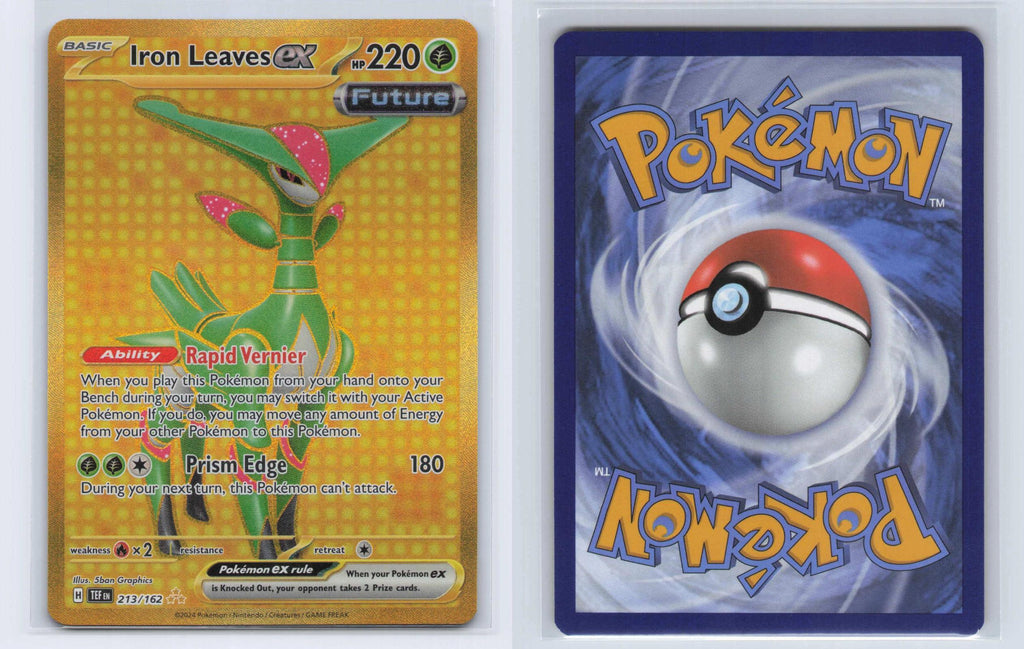 (#213/162) Iron Leaves ex - Holo [Temporal Forces]