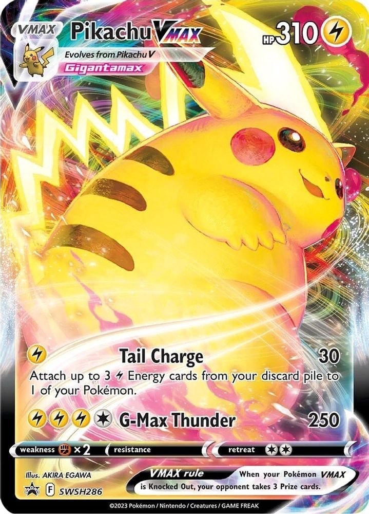 (#SWSH286) Pikachu VMAX - Holo [Sword & Shield Promo]
