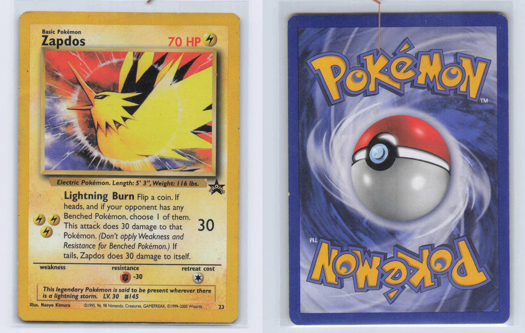 (#23) Zapdos - Normal [Wizards Black Star Promos]