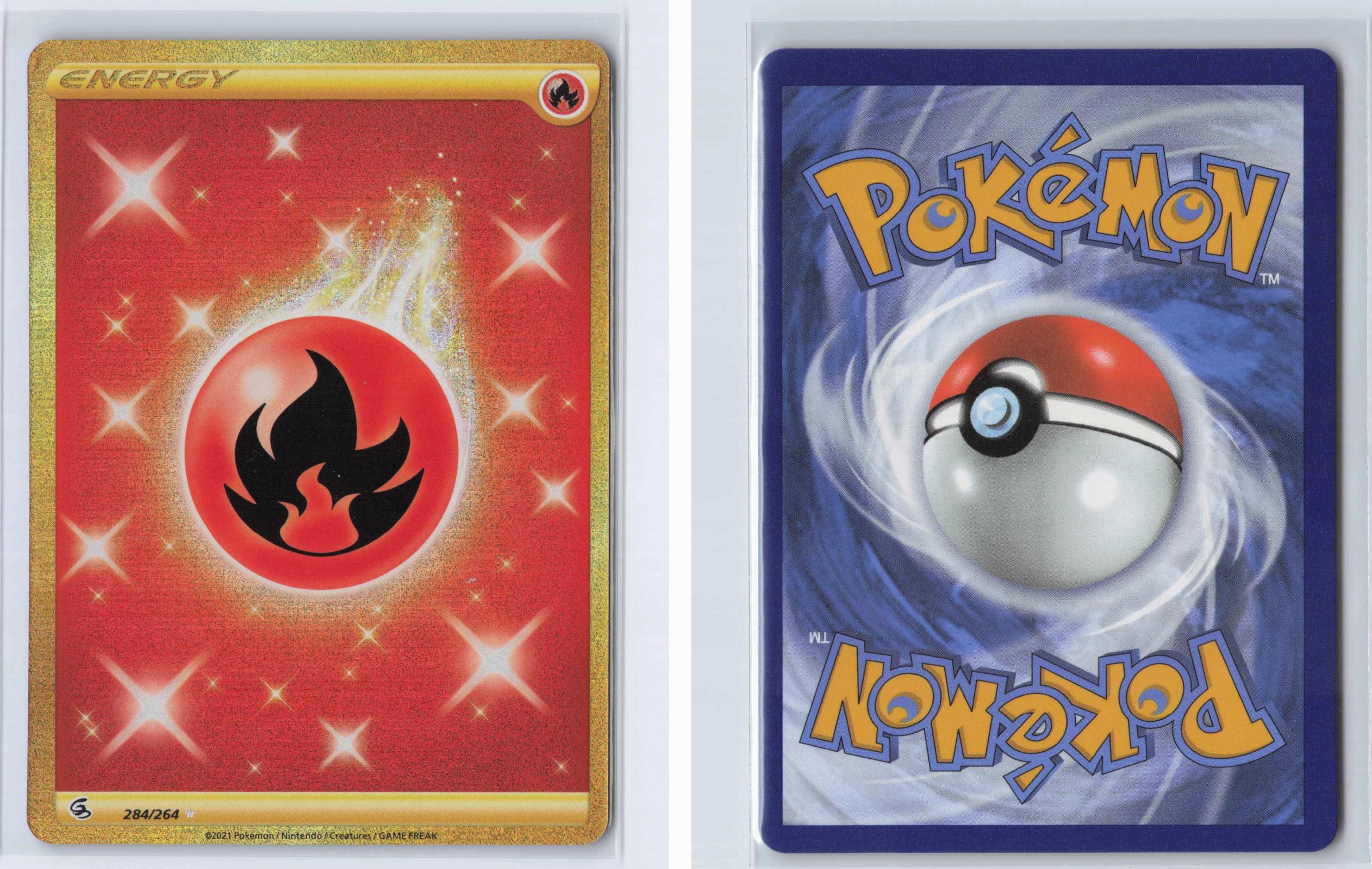 (#284/264) Fire Energy - Holo [Fusion Strike]