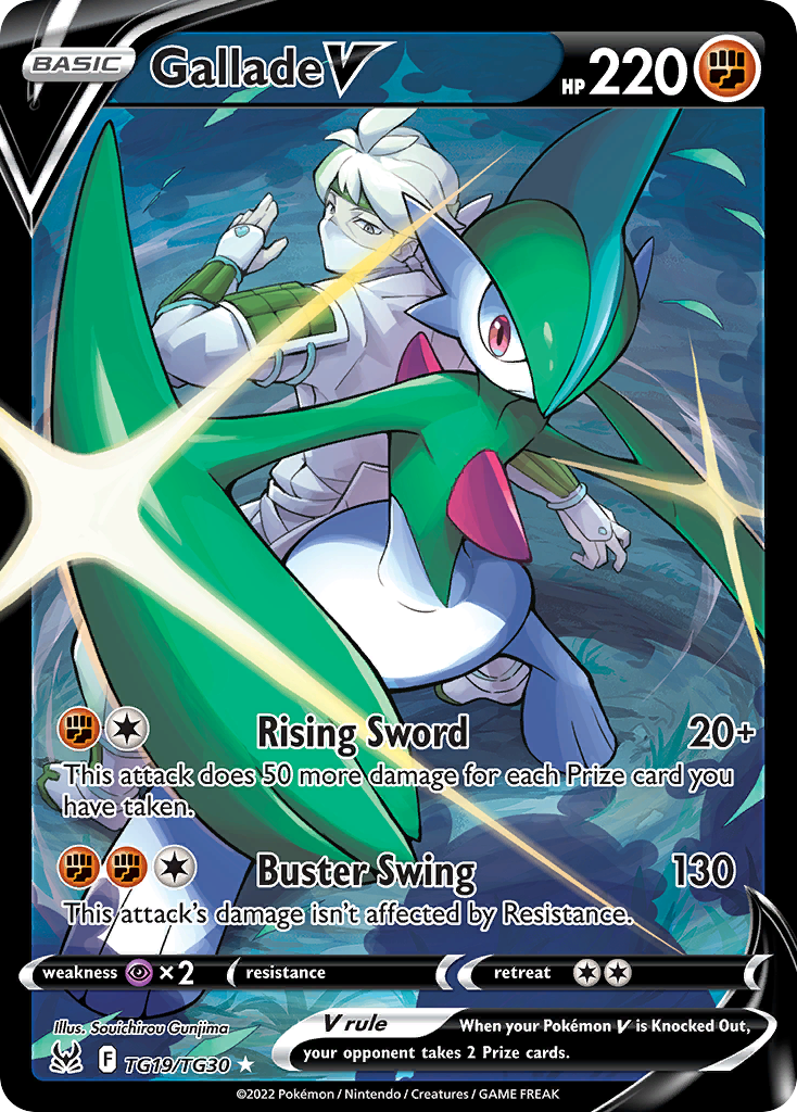 (#TG19/TG30) Gallade V - Holo [Lost Origin Trainer Gallery]
