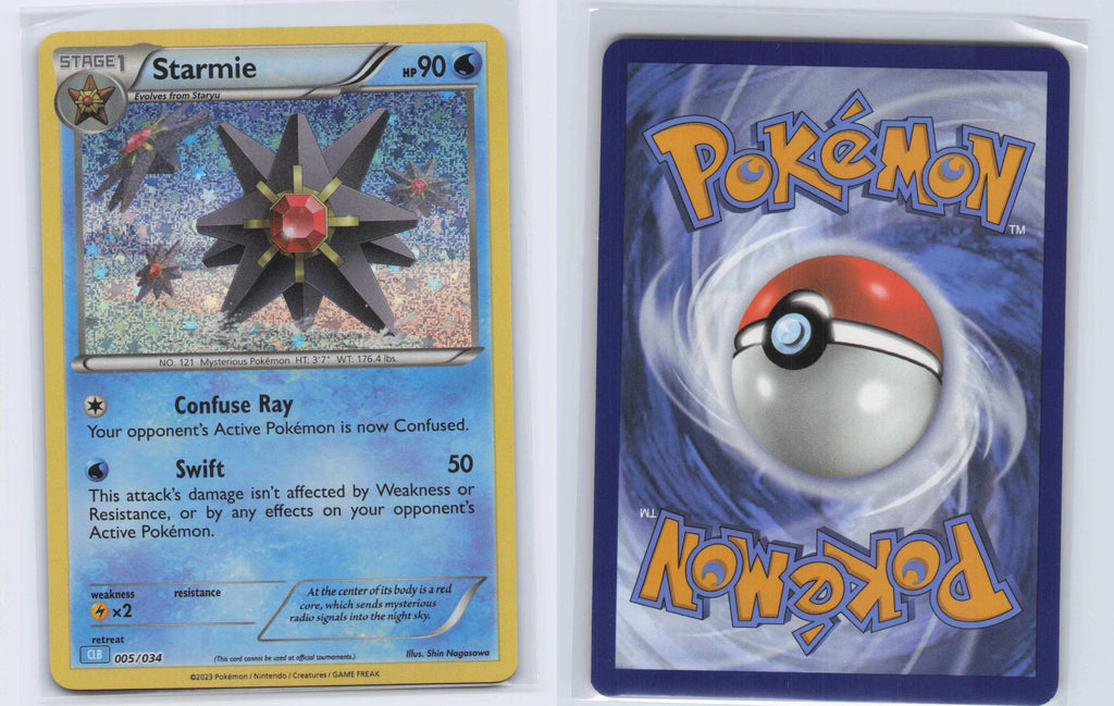 (#005/034) Starmie - Holo [Trading Card Game Classic]